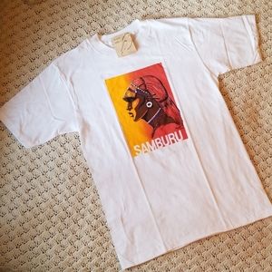 Vtg 1989 Profiles of Africa Samburu Graphic Shirt